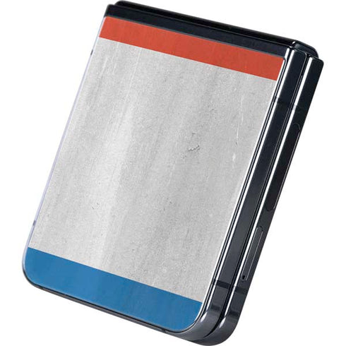 Netherlands Flag Distressed Galaxy Z Flip5 5G Skin